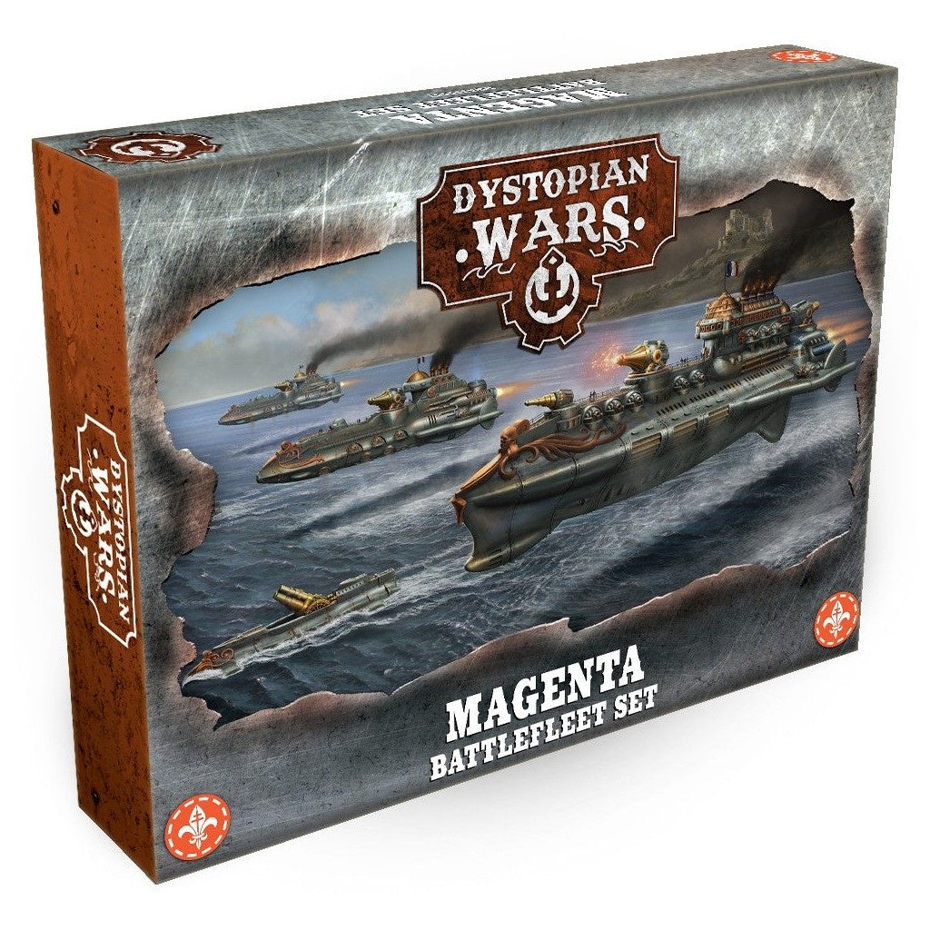 Dystopian Wars The Latin Alliance Magenta Battlefleet