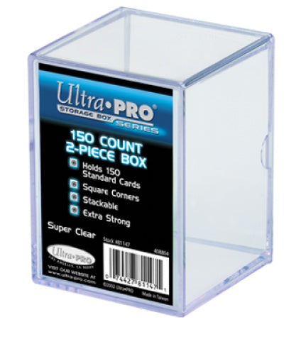 Ultra PRO Card Box Acrylic 50Qty (x2)