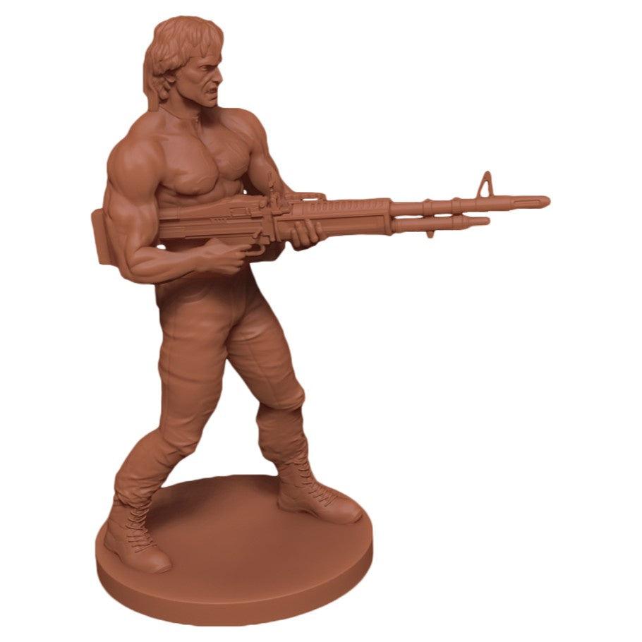 Everyday Heroes RPG Miniature Rambo