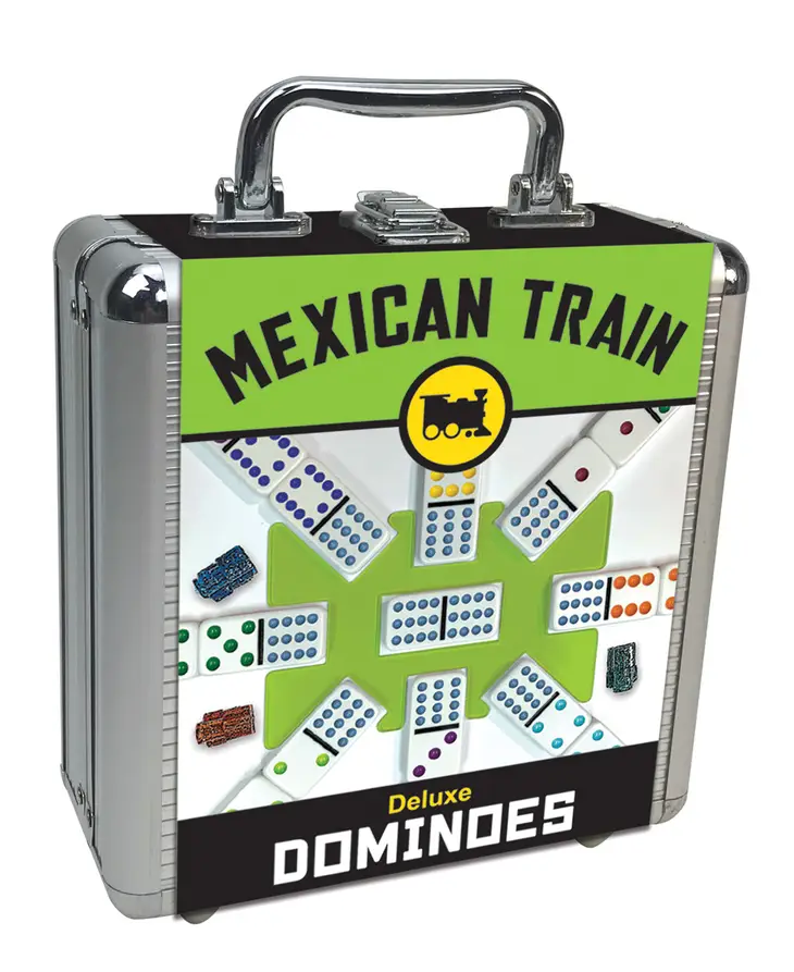 Dominoes Mexican Train Deluxe (Metal Case)