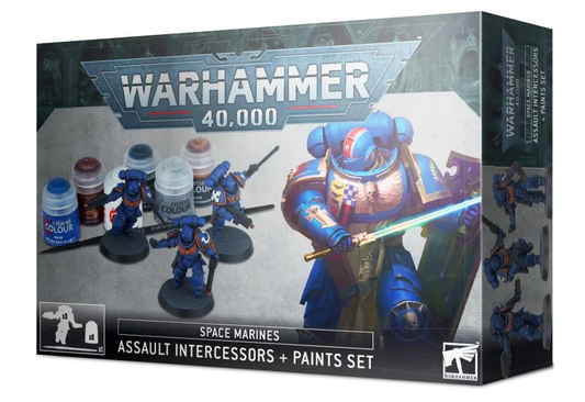 Citadel Hobby Paint Set Warhammer 40K Assault Intercessors