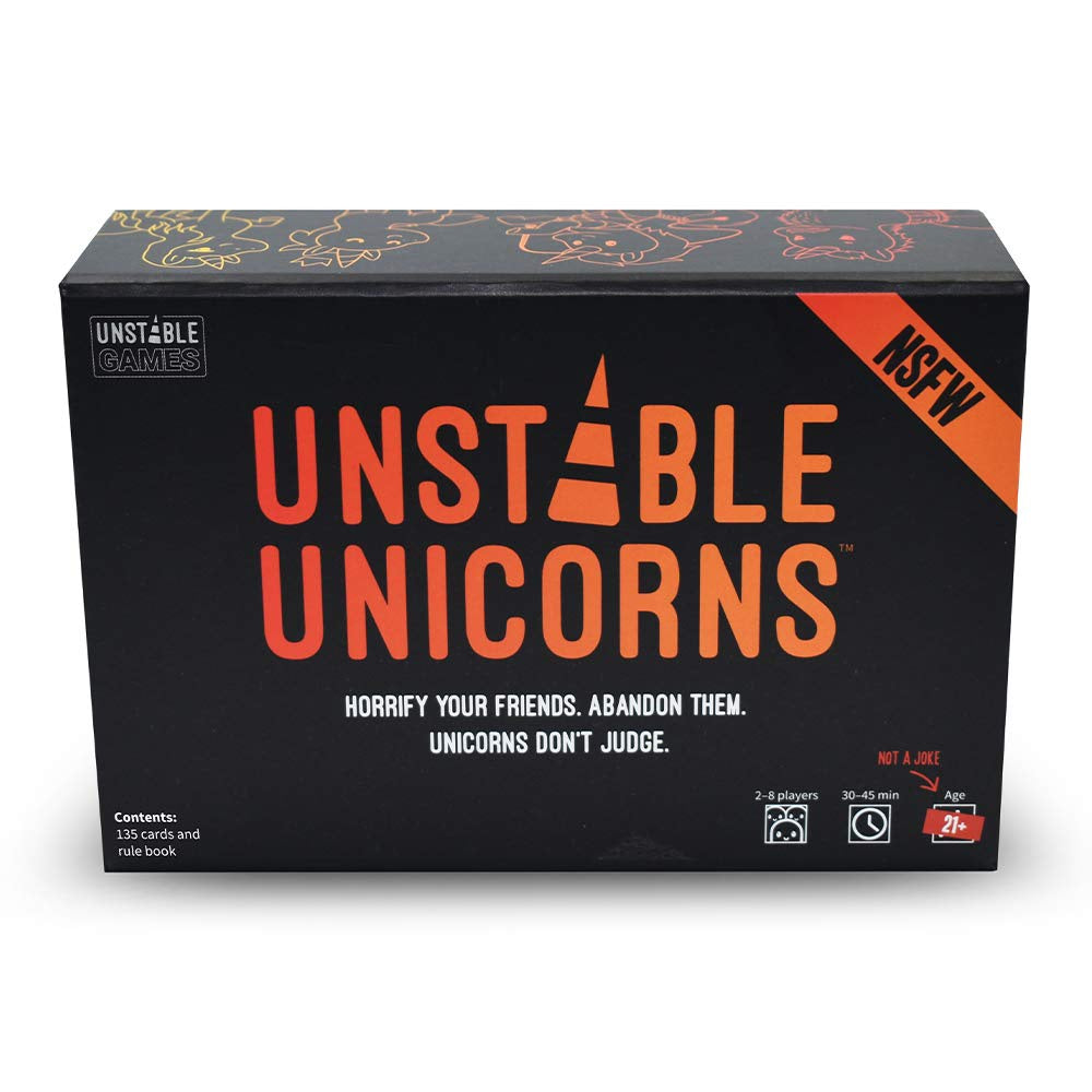 Unstable Unicorns (NSFW) Not Safe For Work Card