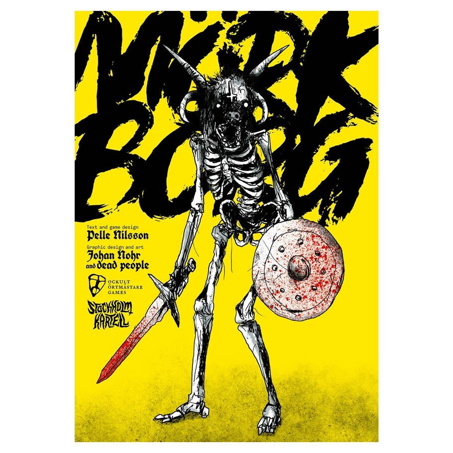 MÖRK BORG Artpunk RPG Core Rulebook