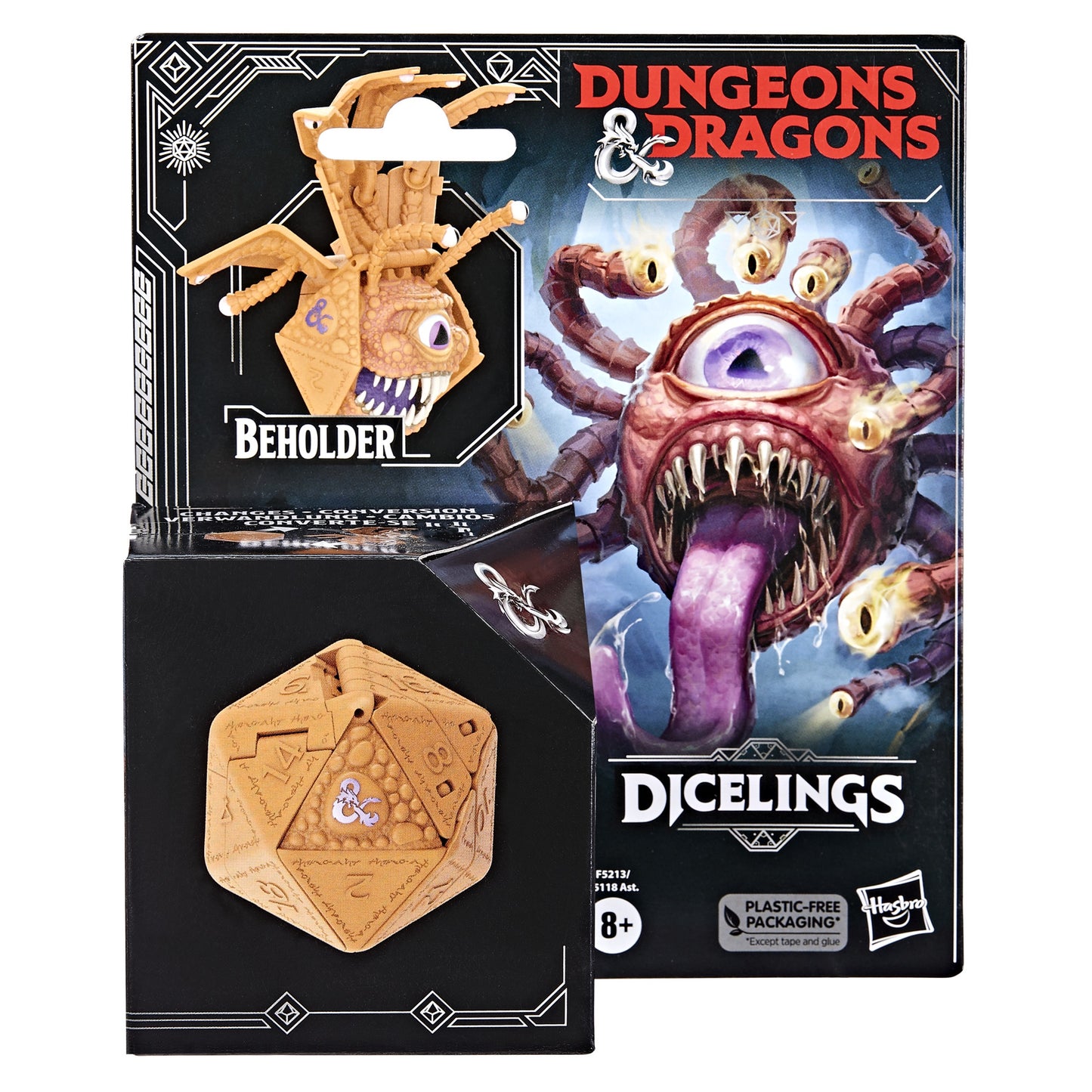 Dungeon & Dragons Honor Among Thieves Dicelings Beholder Orange