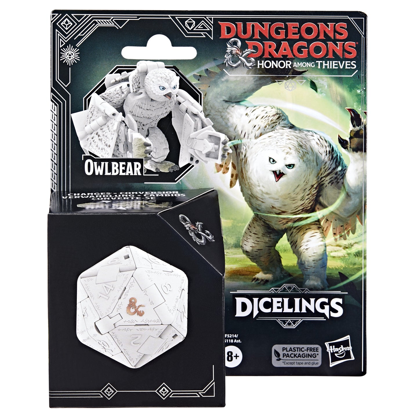 Dungeon & Dragons Honor Among Thieves Dicelings Owlbear White