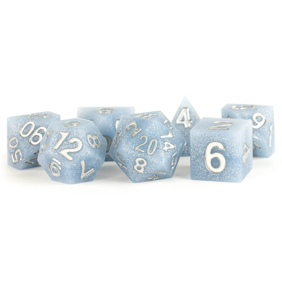 MDG Sharp Edge Silicone Dice Set