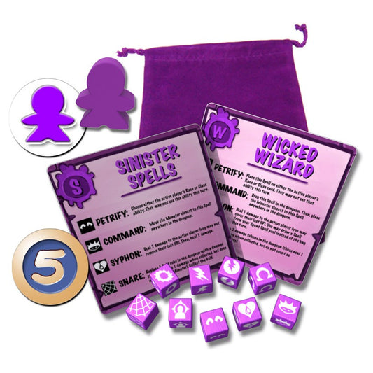 Dungeon Drop Wizards & Spells