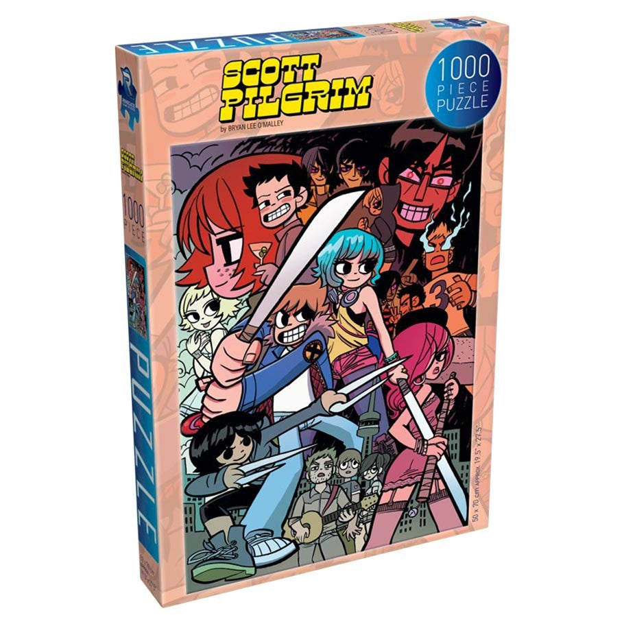 Puzzle 1000 Scott Pilgrim Puzzle Series No. 4 Colorful Collage