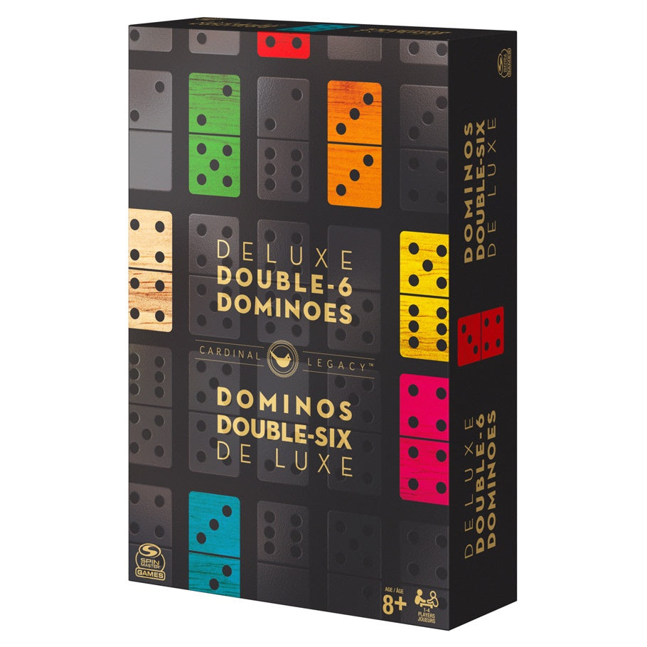 Cardinal Legacy Dominoes Double 6 Deluxe