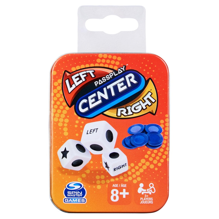 Left Center Right PassPlay (LCR) Metal Tin
