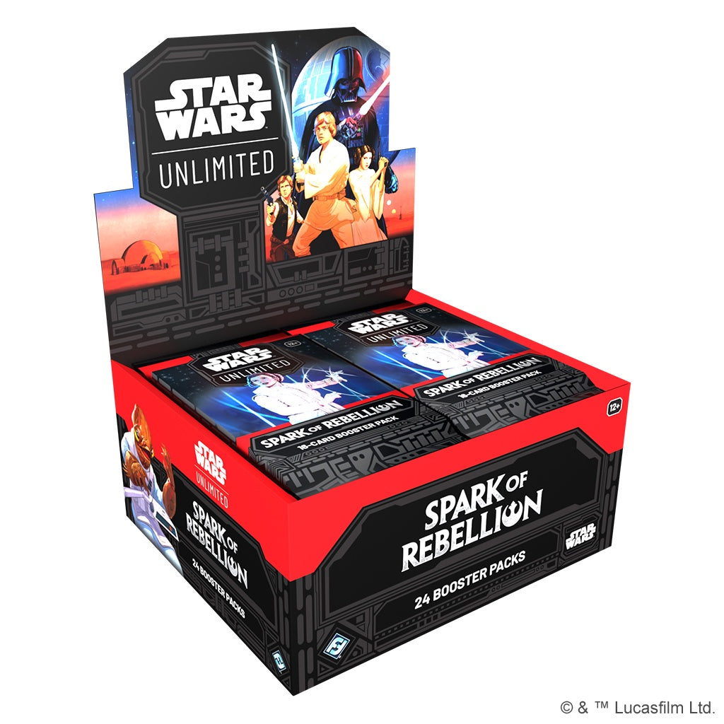 Star Wars Unlimited Spark of Rebellion Booster Box (24)