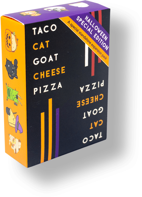 Taco Cat Goat Cheese Pizza Halloween Edition