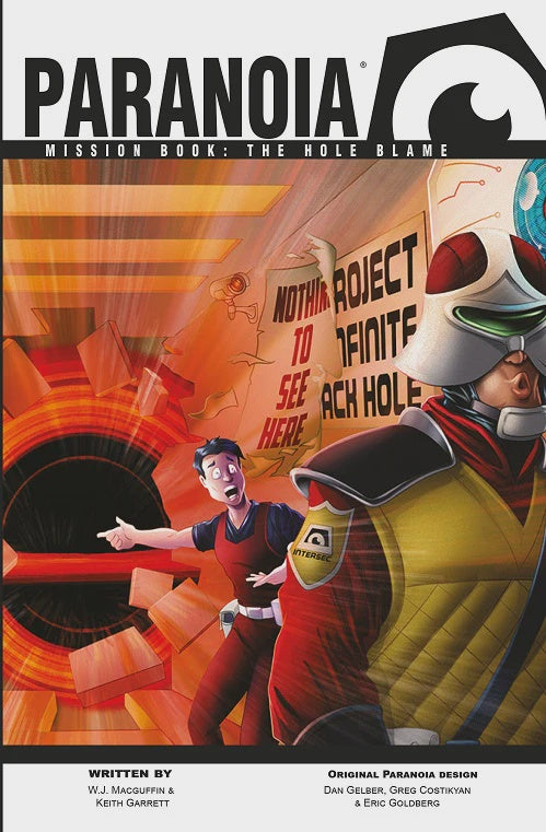 Paranoia RPG Mission Book The Hole Blame