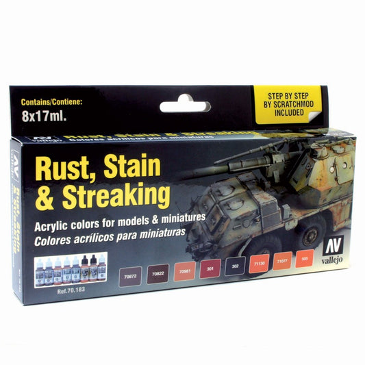 Model Color Effects Rust, Stain, & Streaking
