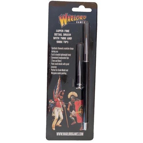 Warlord Super Fine Detail Brush Modular Tips (7mm and 9mm)