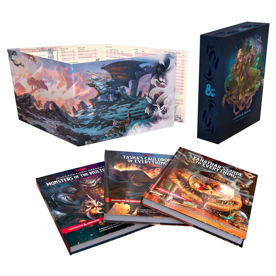 Dungeons and Dragons 5th Edition Core Rulebook Rules Expansion Slipcase Set